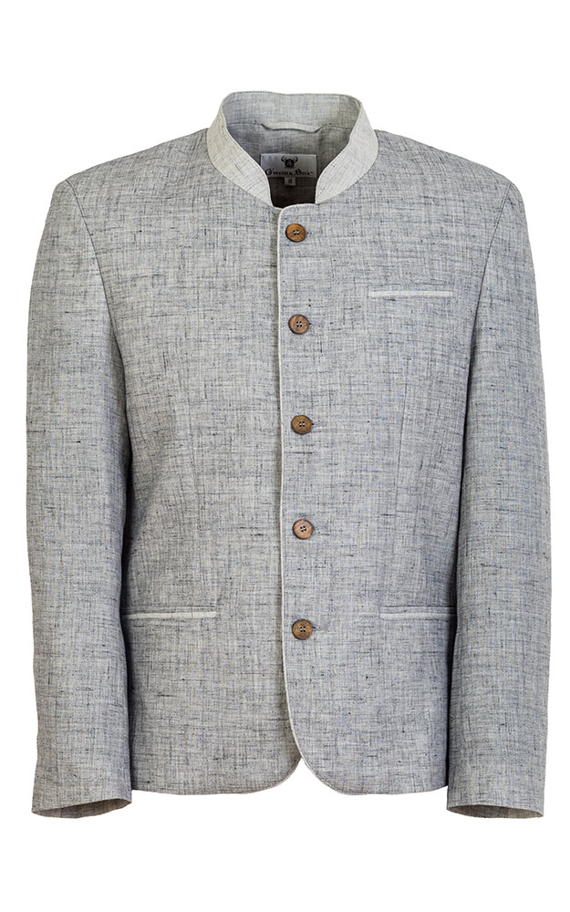 Janker Regensburg, grau meliert