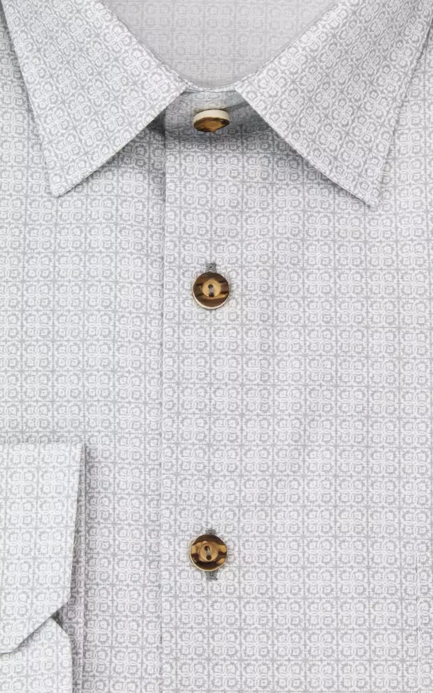 Hemd 2444 3702 32, grau - Slim fit