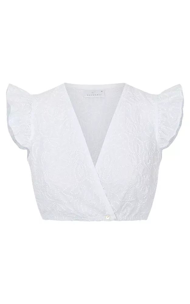 Dirndlbluse Felia, weiß