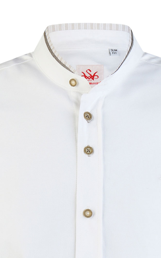 Hemd Hilko, weiß SK - Slim fit