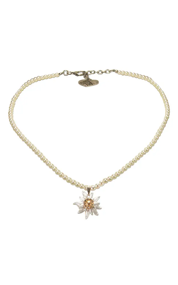 Kette DHK27100010, Perle weiß