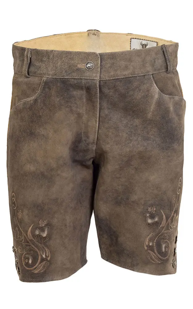 Damenlederhose Mila, beige