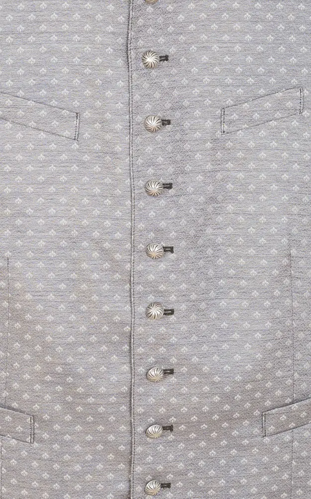 Weste Florian, silbergrau