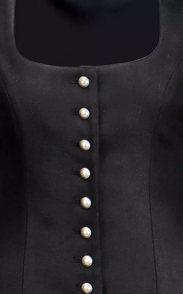 Mieder 99405, schwarz