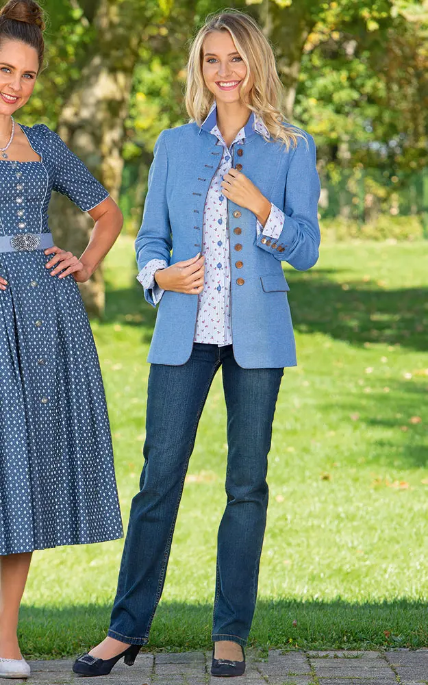 Jacke Turmberg, blau