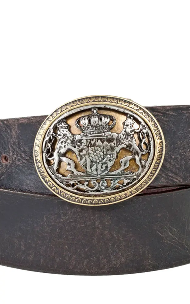 Herrengürtel LG 64 Bayern-Wappen