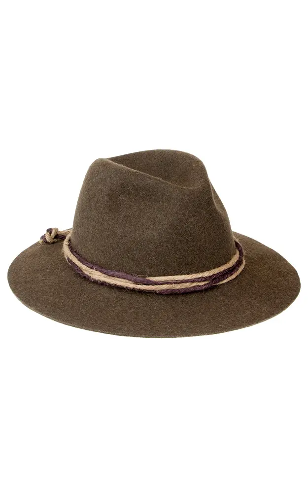 Herrenhut 96 Loden, braun