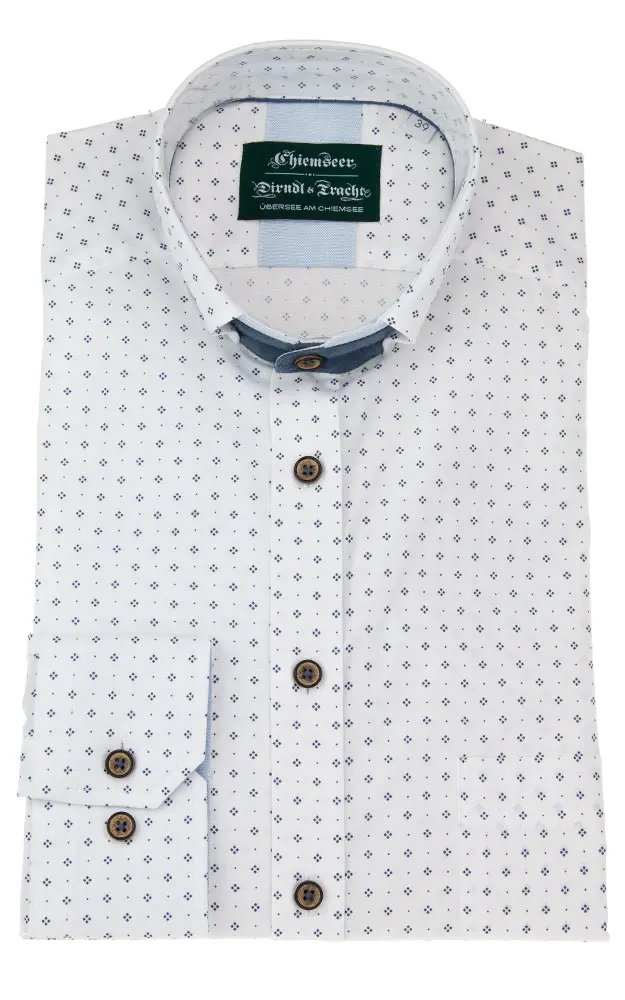 Hemd 3071 12165, weiß  - Slim fit