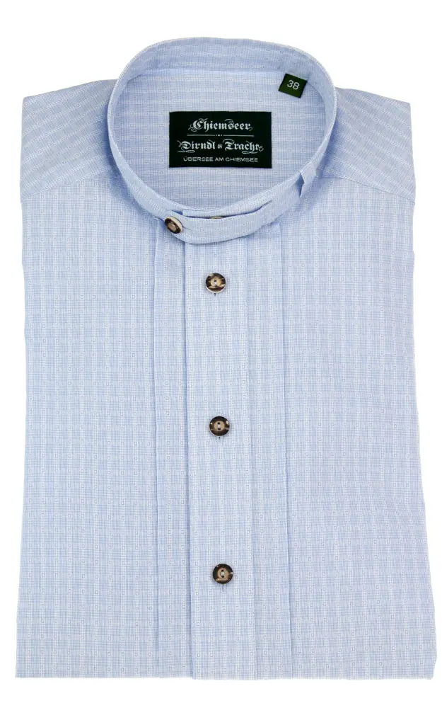 Hemd 2482, blau gestreift - Slim fit