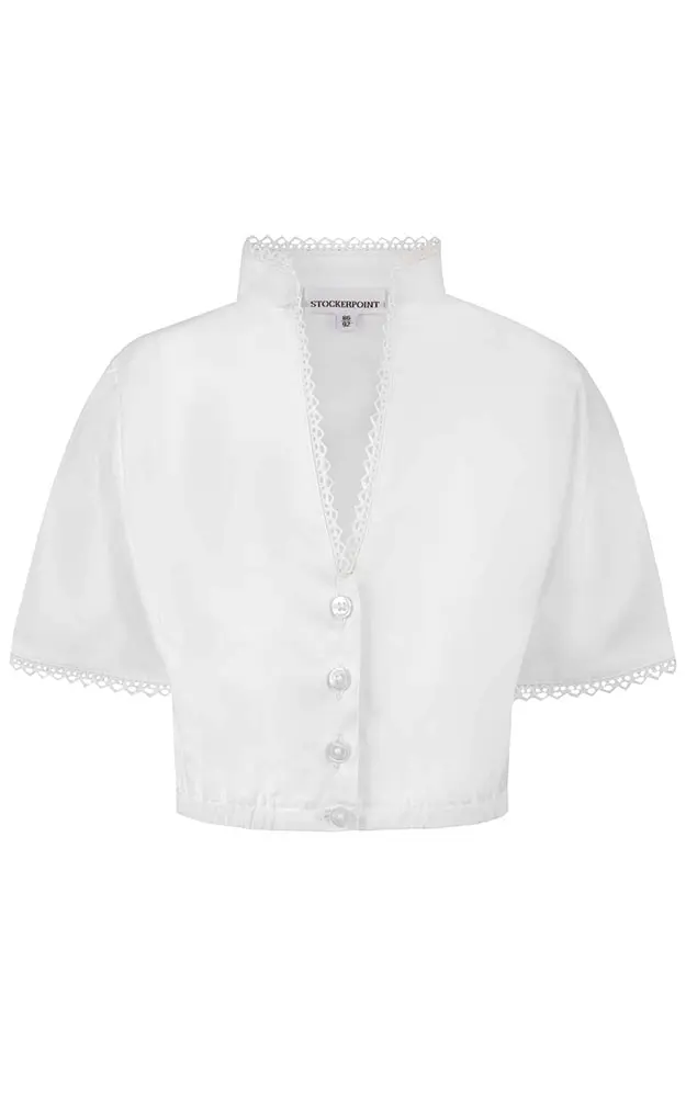 Kinderbluse Susi, weiß