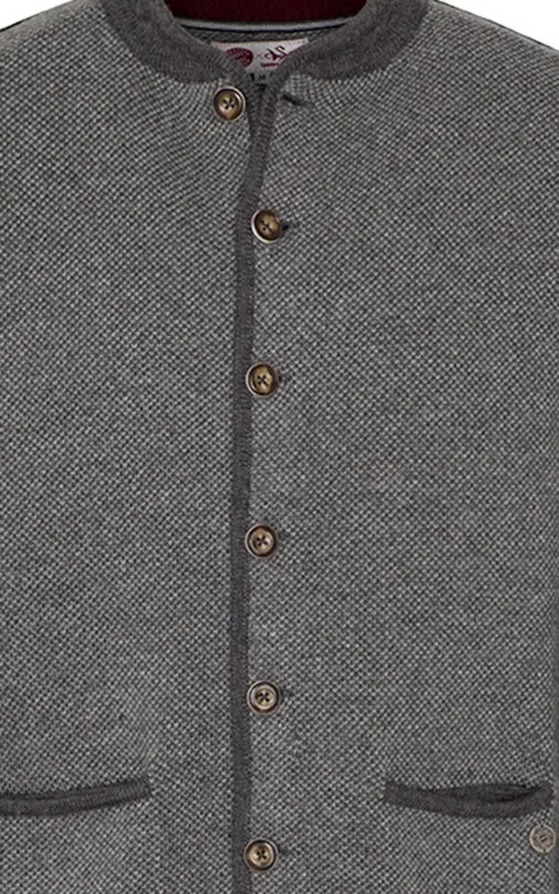 Strickjacke Gerald, anthtrazit - FC Bayern