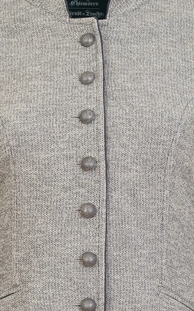 Jacke Flora, grau meliert