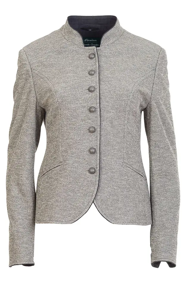 Jacke Flora, grau meliert