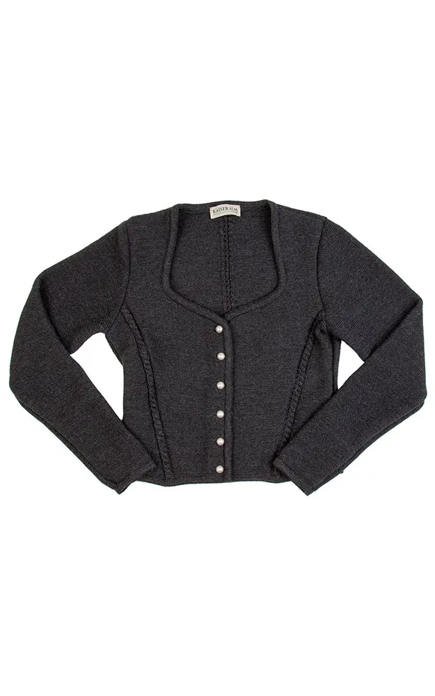 Strickjacke Susi 5, anthrazit