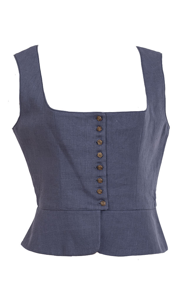 Mieder 201, jeansblau