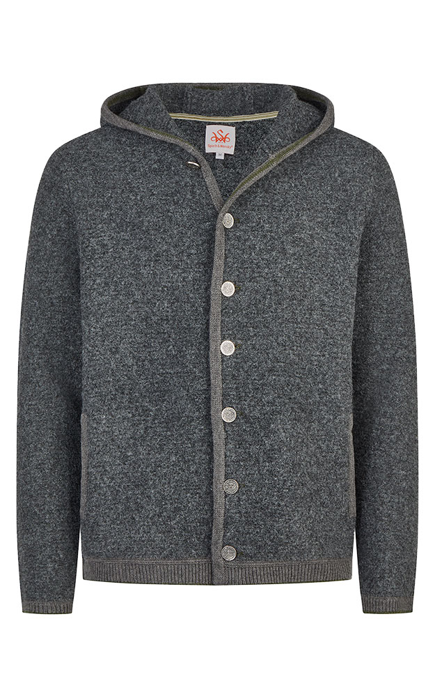Walkjacke Kristof, anthrazit