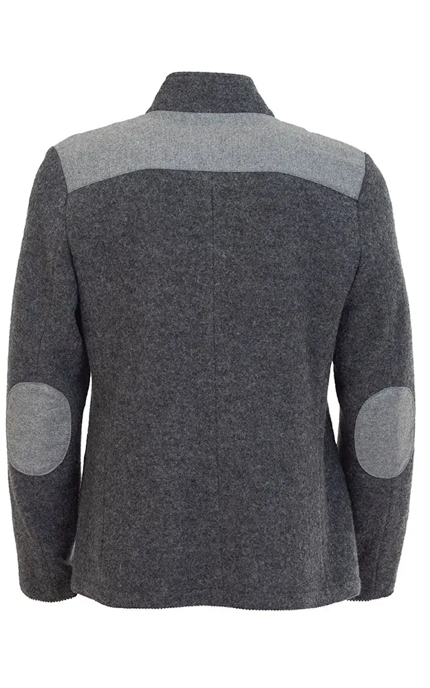 Walkjacke Daniel, anthrazit