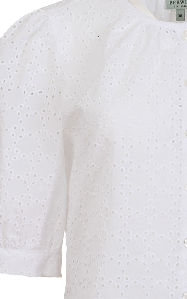 Trachtenbluse 35111 51455, weiß