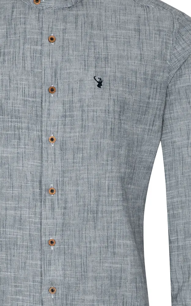 Hemd Arnold, blau - Slim fit