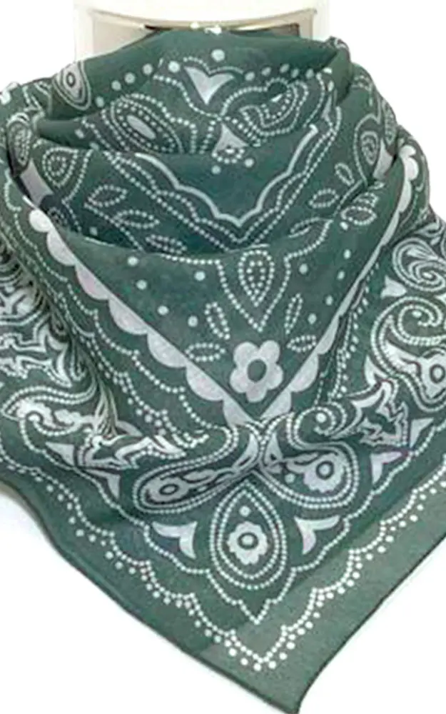 Tuch Bandana, grün