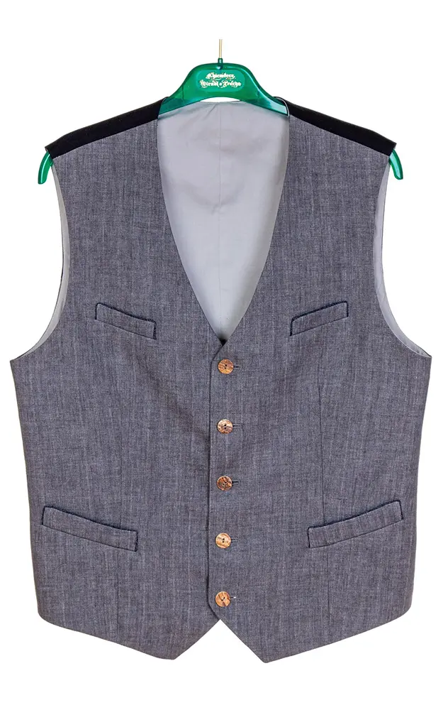 Weste Valentino, anthrazit