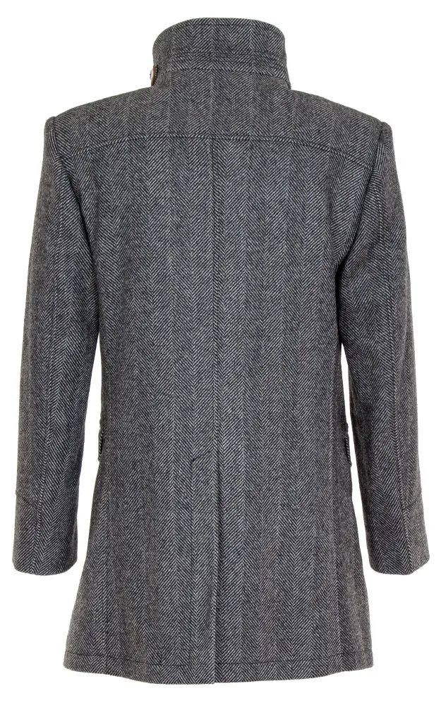 Mantel Max, schwarz/weiß