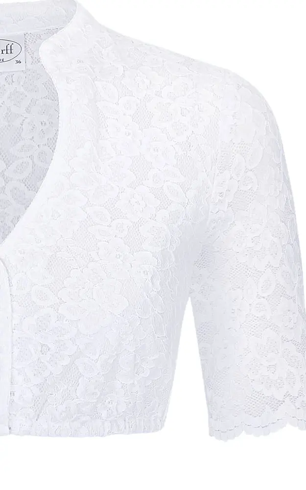 Dirndlbluse 01 6369SL, weiß