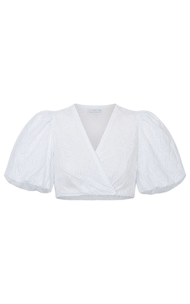 Dirndlbluse Lilly, weiß