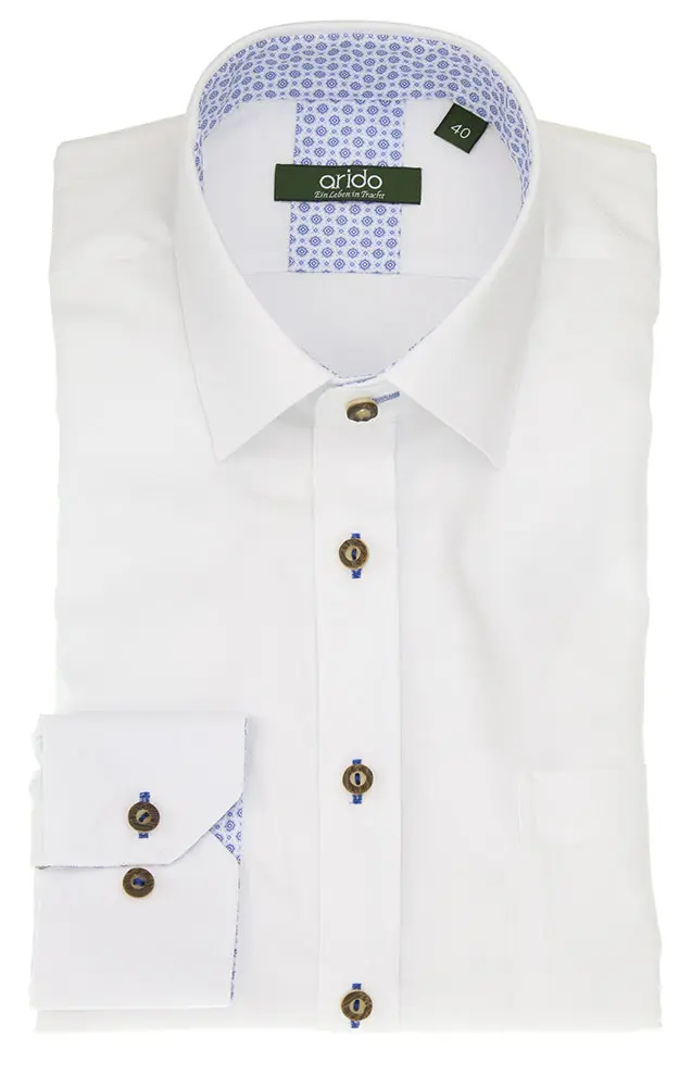 Hemd 2468H 532, weiß LK - Slim fit
