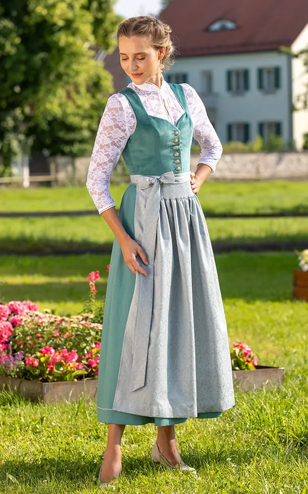Blusendirndl Thumsee Samt, ohne Schürze