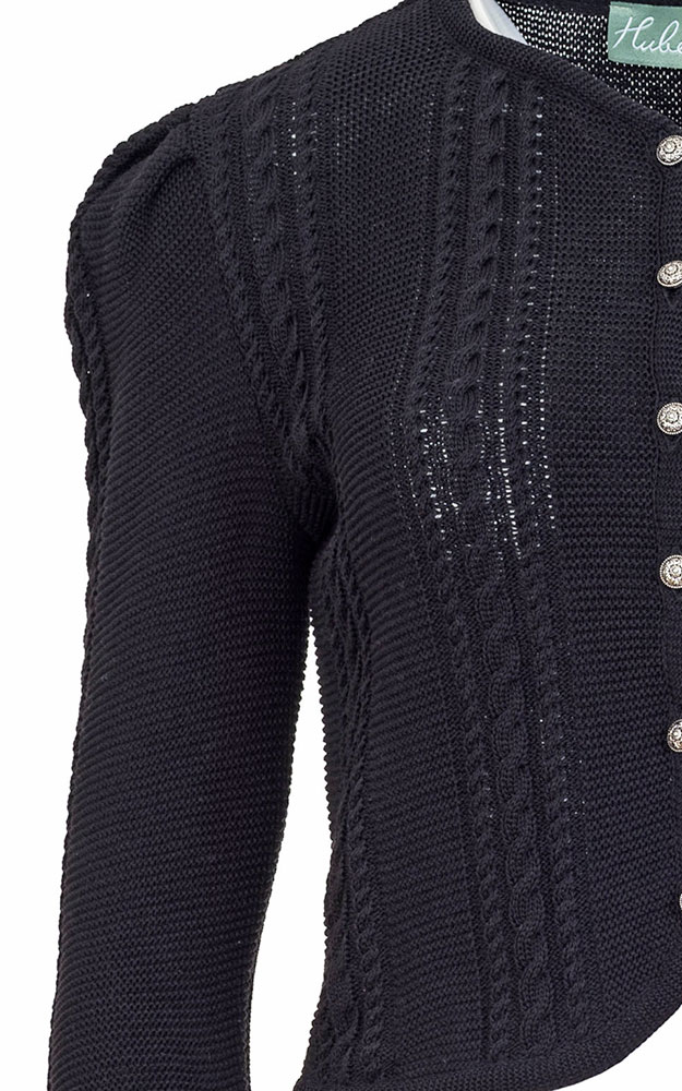 Strickjacke Olea, schwarz