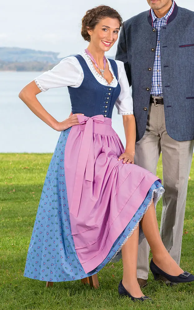 Schürze Stufen, malve 2016