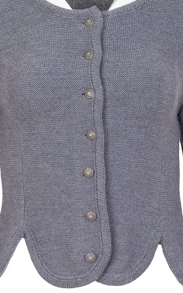 Strickjacke DA 1017, grau