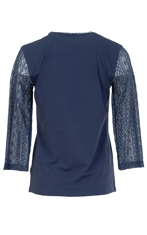 Trachtenshirt 9534 81100, blau