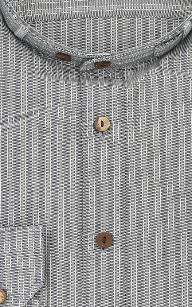 Hemd Eibsee, anthtra/oliv - Tailored fit