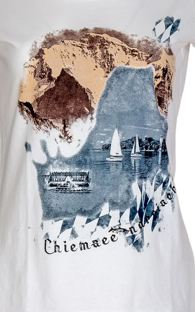 Damen-Shirt Chiemsee, weiß