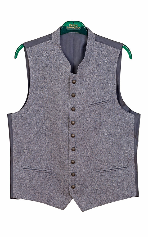 Weste Belvedere 9624, blaugrau