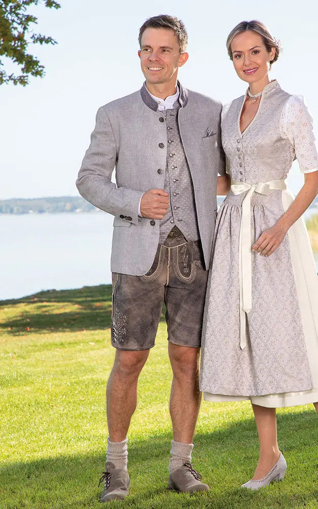 Weste Florian, silbergrau