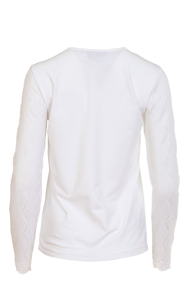 Trachtenbluse 9655 81100, weiß
