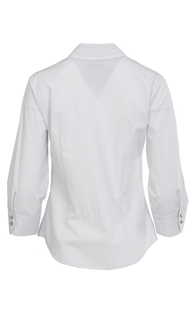 Trachtenbluse 6004 43115, weiß/grau