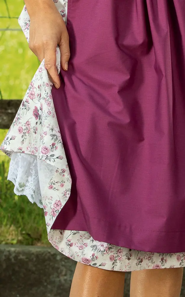 Blusendirndl Liliental, mit Schürze