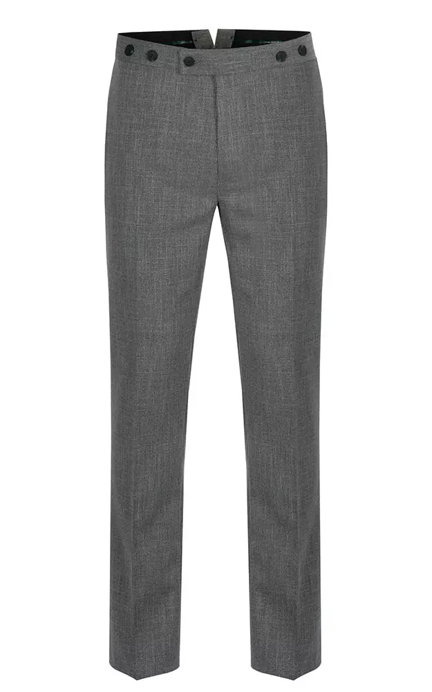 Hose Spitzbund, mittelgrau