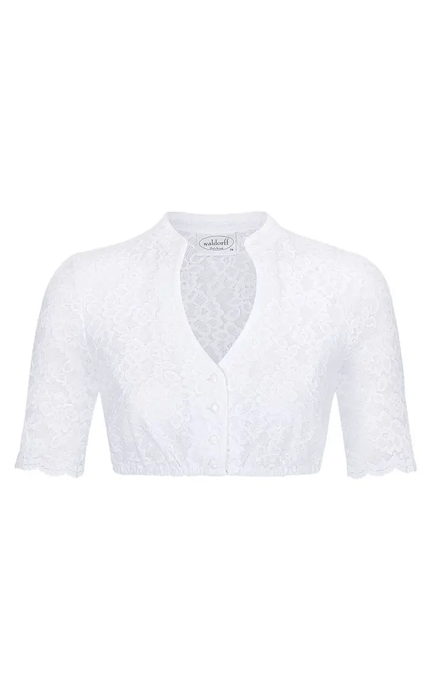 Dirndlbluse 01 6369SL, weiß