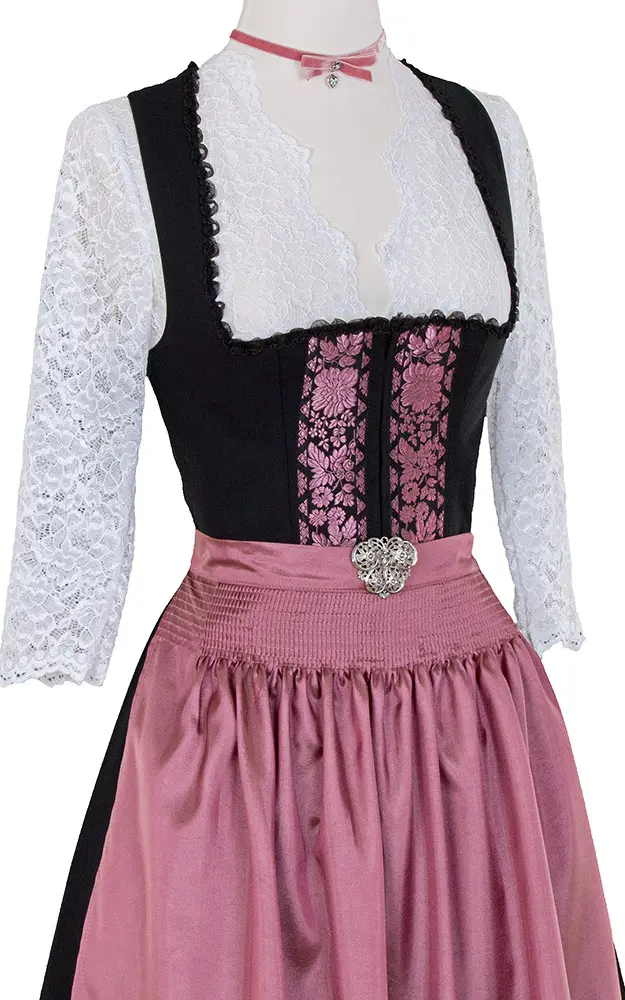 Blusendirndl Schwarzbach, mit Schürze