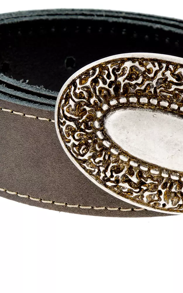 Damengürtel 04032, braun antik