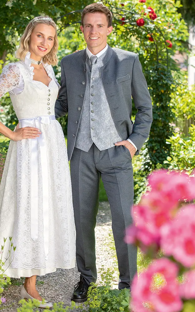 Anzug Schallaburg, mittelgrau