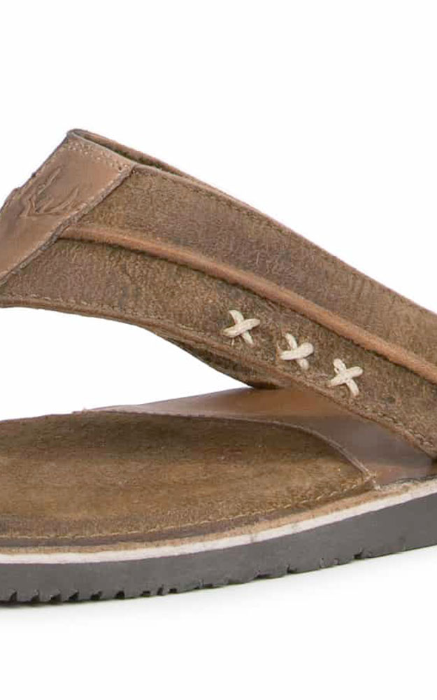 Trachten Flip-Flop, braun