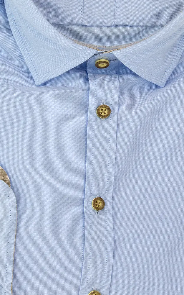 Hemd 5010, hellblau - Slim fit