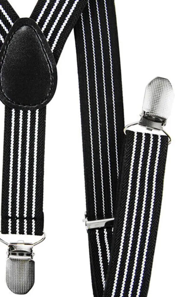 Kinder-Träger Stresemann, schwarz/weiß