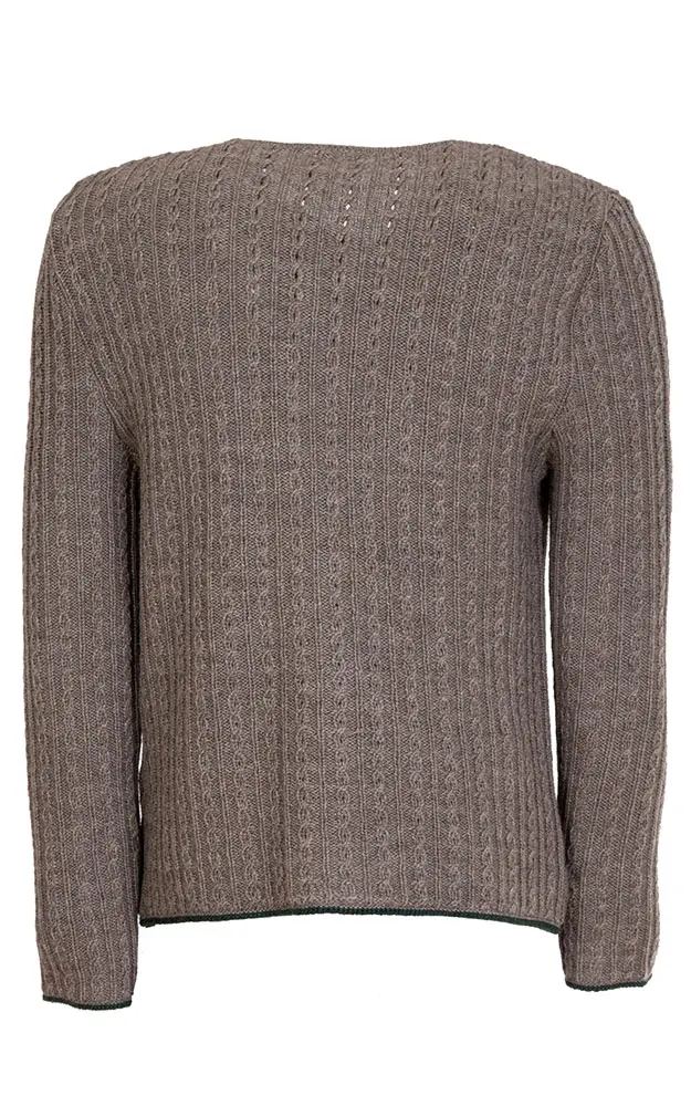 Strickjacke 84135, berber